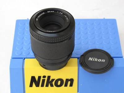 Nikon AF-Nikkor 80mm f:2.8 lens with caps AIS, US SELLER, NICE "LQQK" - Image 1 of 4