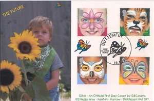 Hopes for the Future GBFDC GB45 FDC Butterfly Lane Elstree 2001 23/1110 (108687) - Picture 1 of 3