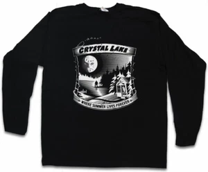 WHERE SUMMER LIVES FOREVER LANGARM T-SHIRT The 13 Friday Jason 13th Camp - Picture 1 of 1