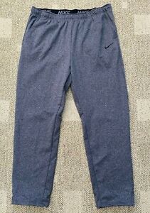 Nike Therma Men's Training Athletic Pants Sweatpants Gray Size 4XL 4X 932253-071