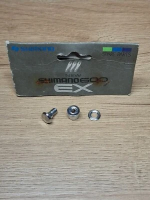 Retro Fahrradteile Neu im Karton NOS Shimano 600 EX Kabel Befestigung Schraub... - Bild 1 von 4