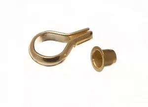 Banjo Shelf Florentine Support Stud And Socket 6mm Brass Plated 1000 Of Each - Picture 1 of 1