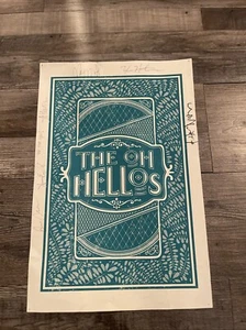 The Oh Hellos Konzert Poster San Francisco signiert von Band - Bild 1 von 7