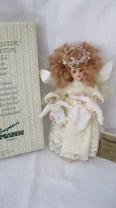 Seymour Mann Porcelain Doll Bless The Children Angel Doll 13 " used w/box - Picture 1 of 6