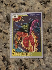 SUPER SKRULL # 62 MARVEL 1991 IMPEL CARD - Picture 1 of 2