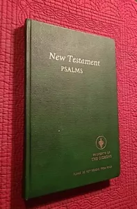 1976 The New Testament (KJV) and Psalms Gideon's VTG Hardcover CLEAN - Foto 1 di 11