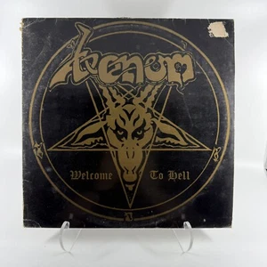 Venom - Welcome To Hell Vinyl 1981 NEAT1002 Pressing Blue Label With Insert - Picture 1 of 6