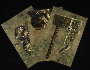 Warhammer 40,000 Death Guard Limited Edition 3 Postcart - Picture 1 of 4