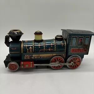 De colección Juguete de Lata Locomotora Occidental Tren Motor "Marca de Comercio Juguetes Modernos" Japón! - Imagen 1 de 13