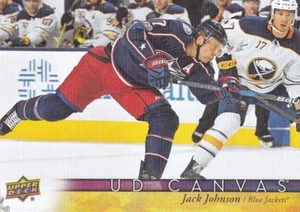 JACK JOHNSON 2017-18 17-18 UPPER DECK 2 CANVAS PARALLEL #C144 COLUMBUS - Picture 1 of 1