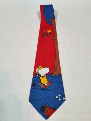 Corbata color golf PEANUTS CHARLIE BROWN AND GANG SNOOPY & WOODSTOCK Foto 1 de 4