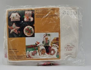 Craft Kit Felt Christmas Cut Outs Ornaments Creative Circle 2110 - Picture 1 of 4