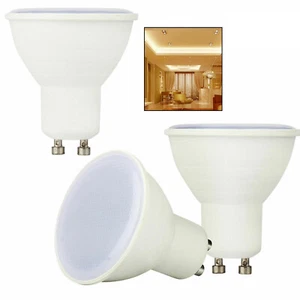 Pack Of 2 GU10 LED 7 Watt 6500K Spotlight Light Bulbs Lamp Cool White Daylight - Picture 1 of 4
