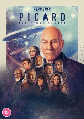 Star Trek: Picard - Season Three (DVD) Michelle Hurd Marina Sirtis LeVar Burton - Image 1 of 2