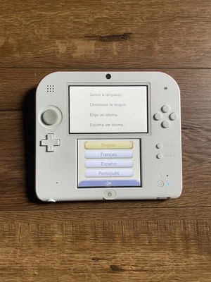 Nintendo 2DS -White & Red Console - USA English Tested Works - Image 1 of 4