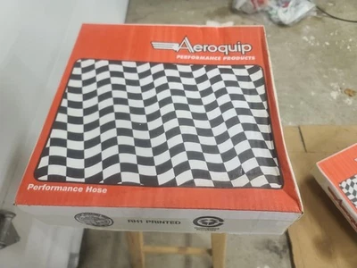 Aeroquip FCV0620 Hose AQP Socketless Rubber Blue -6 AN 20 ft. Length NOS - Image 1 of 3