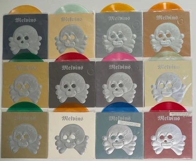 MELVINS LEXICON DEVIL~COMPLETE SET! 12 COLORED 7' PIC SLVS~UNPLAYED NM LE/800 ea - Image 1 of 3