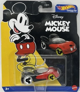 Hot Wheels Disney Mickey Mouse Figur Auto 2024 1:64 Diecast NEU beschädigt Pkg - Bild 1 von 2