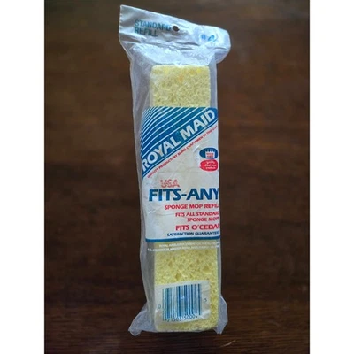 Royal Maid se adapta a cualquier recarga de fregona de esponja estándar #4 se adapta a todas las fregonas de esponja Foto 1 de 3
