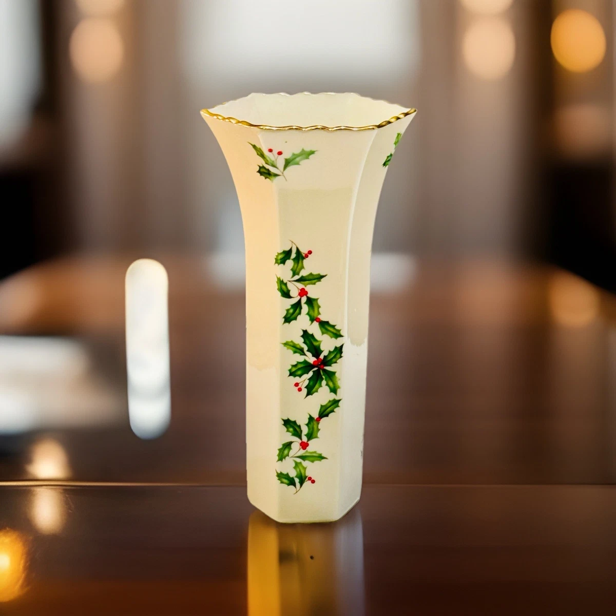 lenox christmas vase products for sale | eBay