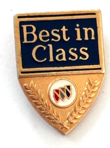 Buick Best In Class Advertising Auto Car Automobile Lapel Hat Pin - Picture 1 of 3