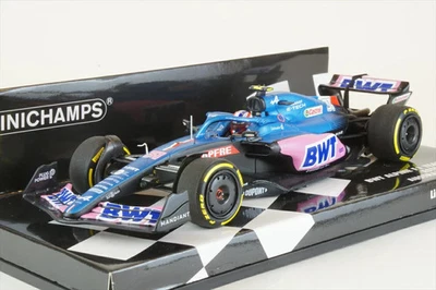 Minichamps 1/43 BWT Alpine F1 A522 #31 2022 Australian GP 7th Place Esteban Ocon - Image 1 of 2