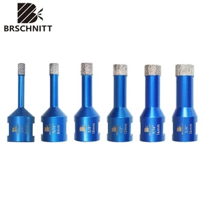 Diamant Kernbohrkronen 5/8-11 Lochsäge 2 Stück 6-16 mm Keramik Fliesen Winkelschleifer - Bild 1 von 17