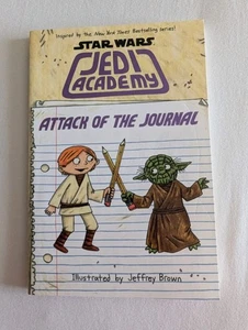 STAR WARS JEDI ACADEMY, ATTACK OF THE JOURNAL BY JEFFREY BROWN  - Picture 1 of 3