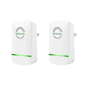 2PCS Power Saver Energy Saver Household Power Saver Electricity - Picture 1 of 2