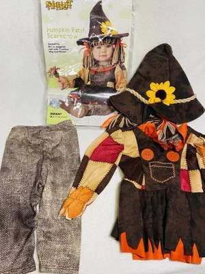 Disfraz de Halloween infantil 6-12 meses parche calabaza espantapájaros Foto 1 de 4