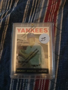 1996 Topps Finest Mickey Mantle 50 - Picture 1 of 4