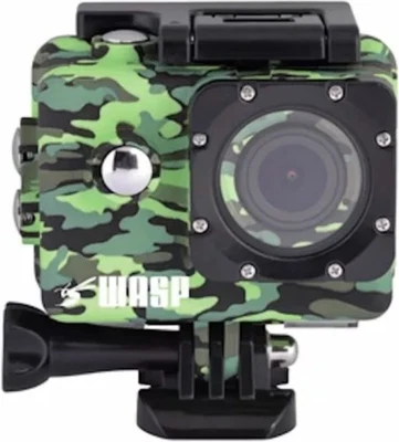 WASPCAM ROX 9942 Wi-Fi 4K Camo  Sports Action Camera 2 inch LCD screen - Image 1 of 4