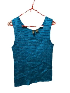 Sere Nada NY Silky Teal Tank Size Small - Picture 1 of 7