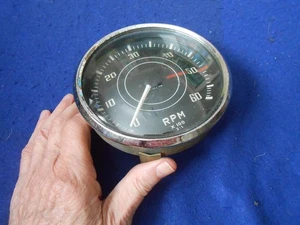 Original Jaeger Curved Glass Tachometer Triumph TR3 TR3A TR3B RN1411/00 - Picture 1 of 7
