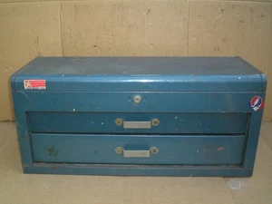 Vintage 2 Schubladen 26" Werkzeugkiste Truhe - Bild 1 von 18