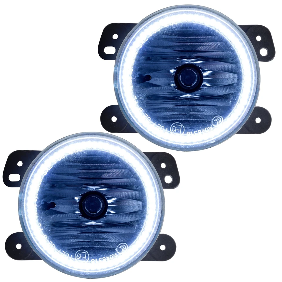 ORACLE 7080-001 Pre-Assembled White Fog Lights for 2007-2009 Jeep Wrangler JK - Image 1 of 3