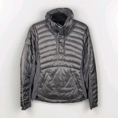 Chaqueta Pullover Lululemon Down For A Run para Mujer 6 Plumón de Ganso Negro Foto 1 de 4