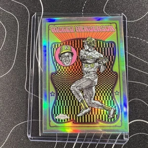 2025 Topps Chrome Rickey Henderson Ultra Violet All-Stars UV-12 SSP Case hit - Picture 1 of 2