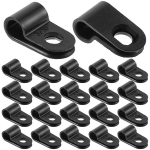 200 Pcs Cable Clamp Sorter Wire Fixing Clip Led Light Clips Rope Mounting - Afbeelding 1 van 12