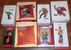 Lote John Wayne Harry Potter Marvel DC Fútbol Sello Adornos de Navidad - Imagen 1 de 3