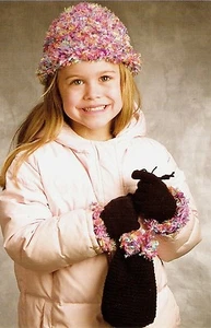 SWEET Girl's Bubblegum Flash Purse & Hat Set/Crochet Pattern INSTRUCTIONS ONLY - Picture 1 of 1