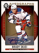 2018-19 O-Pee-Chee Coast to Autographs - Extended Brady Skjei Auto New York