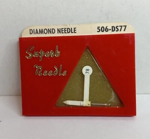 NOS 506-DS77 Diamond Needle Stylus Record Player Part GE Rs-3825, TA-2, C-100 - Picture 1 of 2
