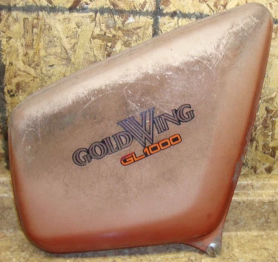 1975 Honda Goldwing GL1000 GL 1000 Gold Wing GL1 Right Side Cover Panel Plastic - Image 1 of 2