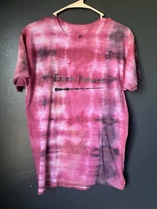 Custom Tye-Dye Shirt- Harry Potter "Expecto Patronum" Vinyl Print - NEW - Picture 1 of 7