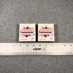 Lot Of 2 AIMEILI Gel Nail Polish No Wipe Top & Base Coat Set NEW Expires 7/19/26 - Picture 1 of 7