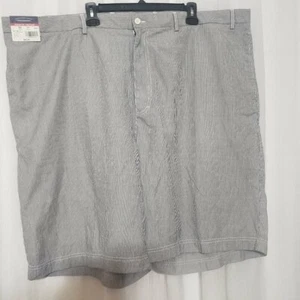 Pantaloncini da uomo Roundtree & York marchio anteriore piatto a righe pantaloncini ibridi nuovi con etichette - Foto 1 di 7