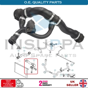 Radiator Coolant Upper Hose Left For BMW 520 525 530 E60 E61 01-10 17127519255 - Picture 1 of 12