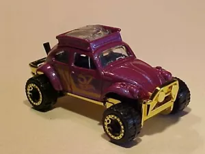 1968 Volkswagen Baja Hot Wheels 57th Anniversary Purple Gold 1/64 Diecast Mint - Picture 1 of 5