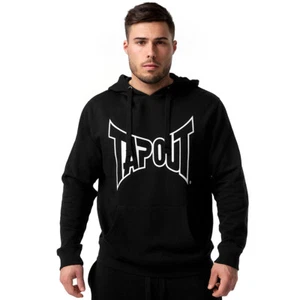 TAPOUT Lifestyle Basic Hoodie | Schwarz | Herren ❌ SALE ❌ UPE 44,99 € MMA - Bild 1 von 4